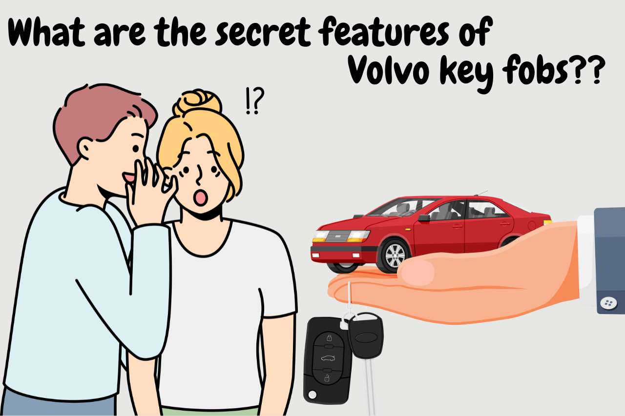 What are the secret features of Volvo key fobs?