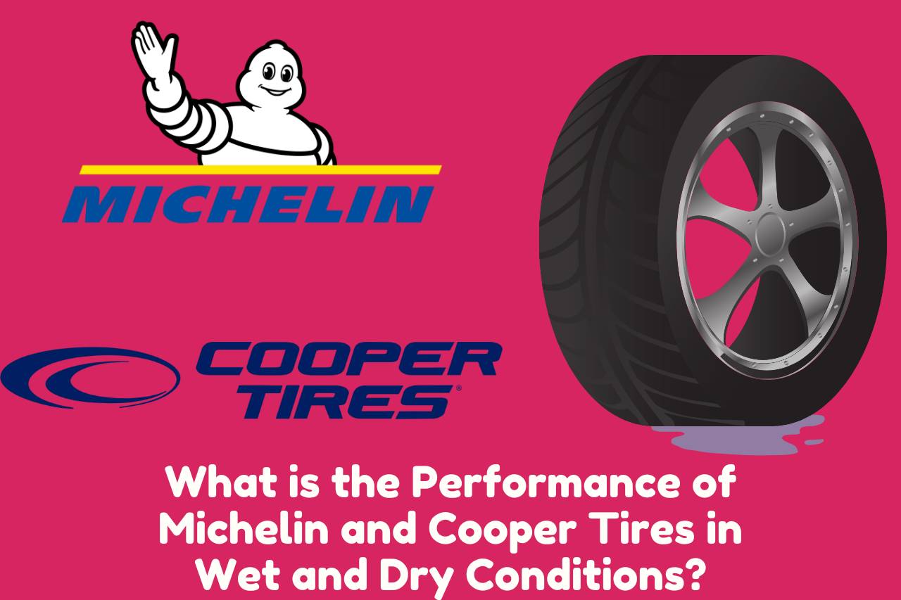 What is the Performance of Michelin and Cooper Tires in Wet and Dry Conditions
